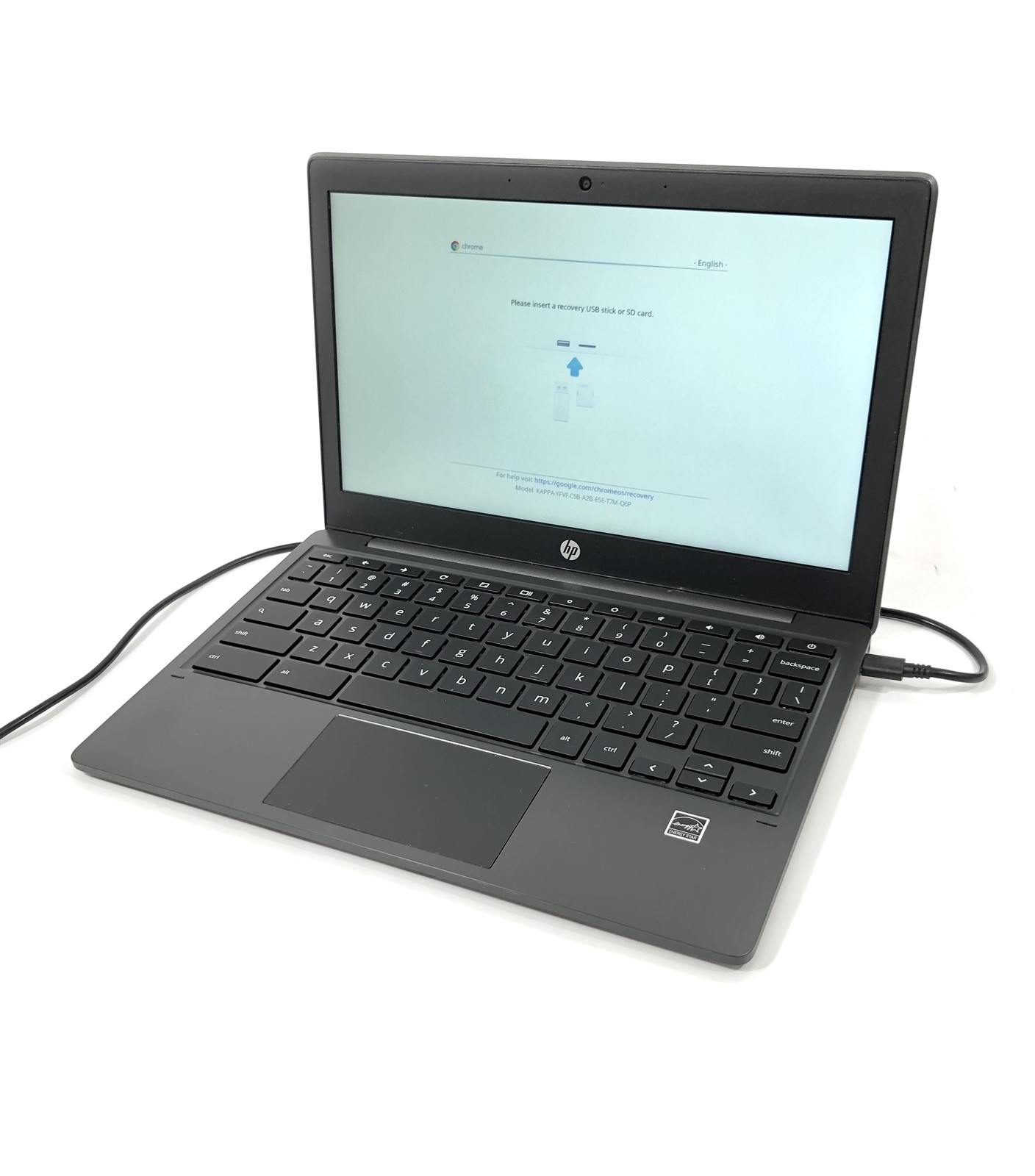 HP Chromebook 11a-na0035nr Laptop ARM MT8183 31GB SSD 4GB RAM Chrome OS