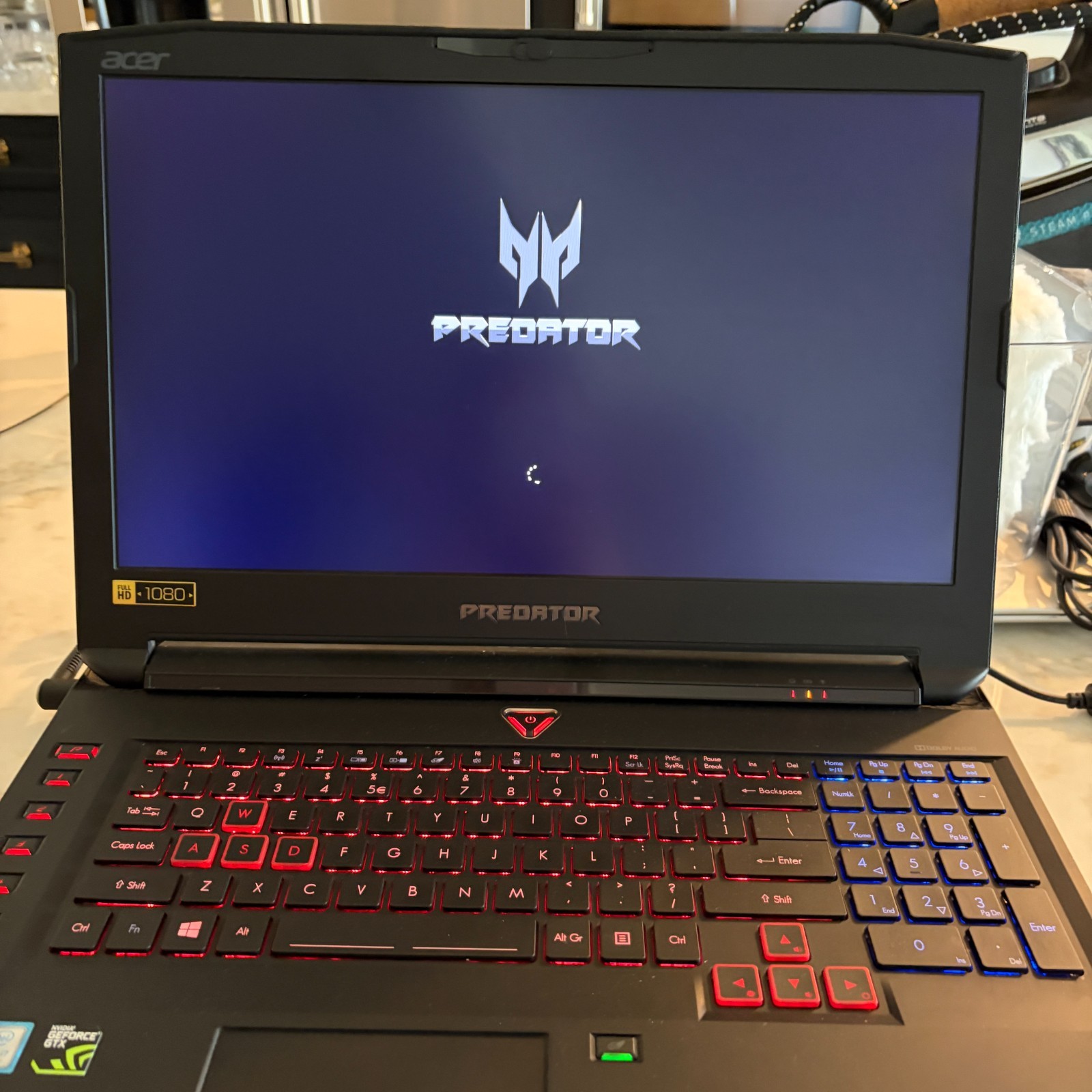 Acer Predator 17 17.3″ i7-6700HQ 16GB RAM 256GB SSD 1TB HDD GTX 1070 N15P4