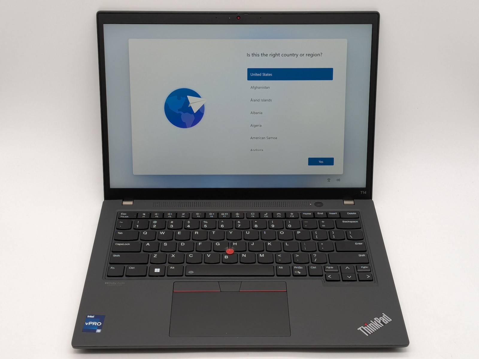 Lenovo ThinkPad T14 Gen 3 14″ FHD+ I5-1245U 256GB SSD 16GB W11P Webcam FPR