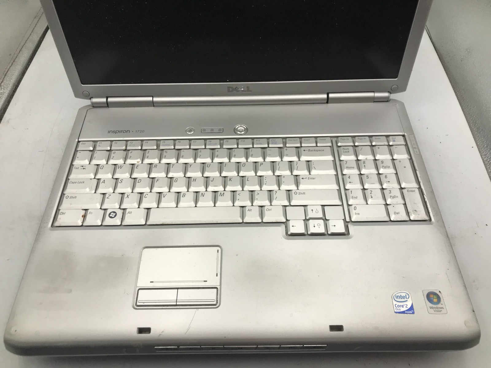 DELL INSPIRON 1720 – FOR PARTS/REPAIR – INTEL CORE 2 DUO – 1GB RAM -READ DESC-BB