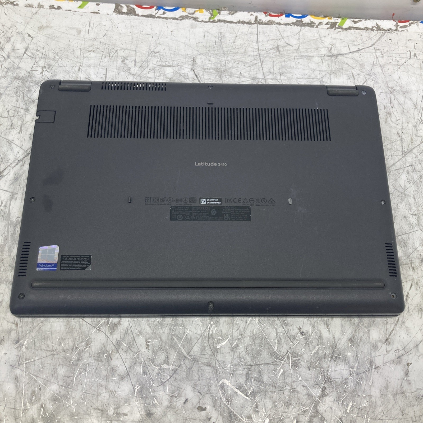 DELL LATITUDE 3410 INTEL CORE I3-10110U 2.10GHZ 8GB RAM NO OS/HDD Boot to BIOS
