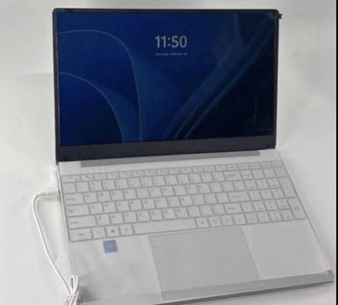 15.6 inch Laptop, 16GB Ultra Slim Fingerprint Gaming Laptop for Windows11