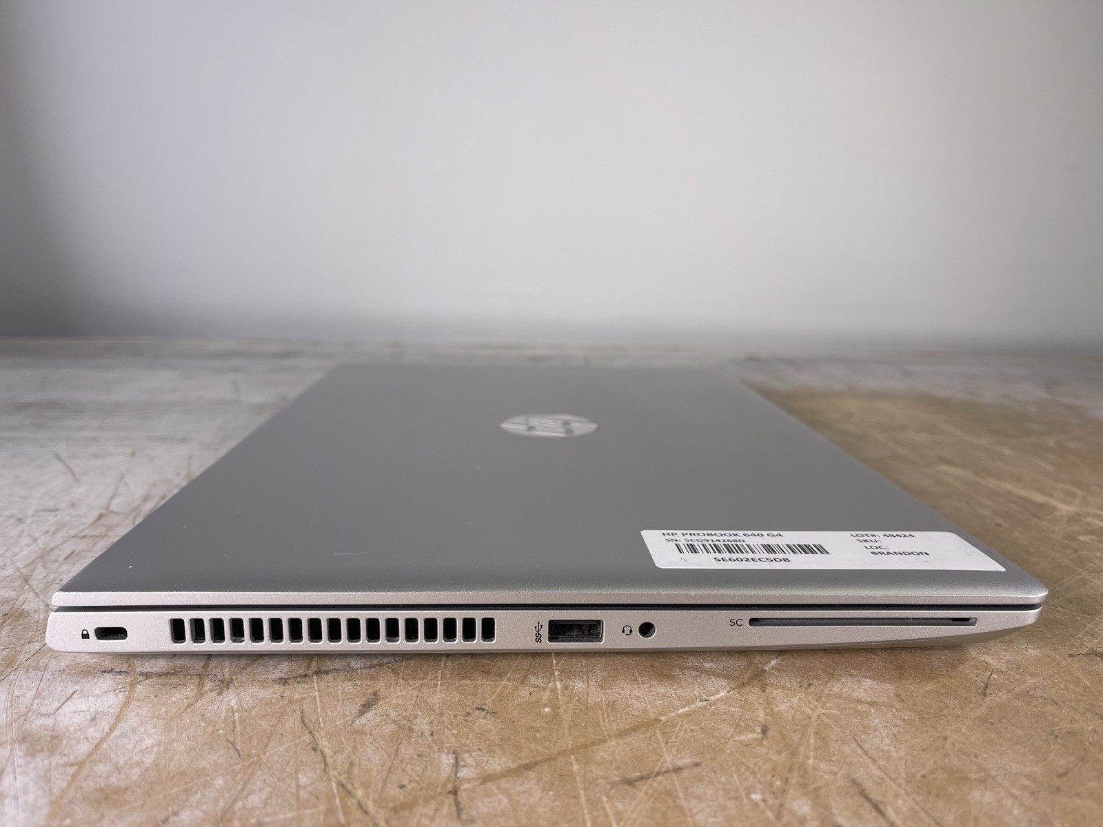 HP PROBOOK 640 G4 i5-8350U @ 1.70GHz, 8GB RAM, NO HDD/OS