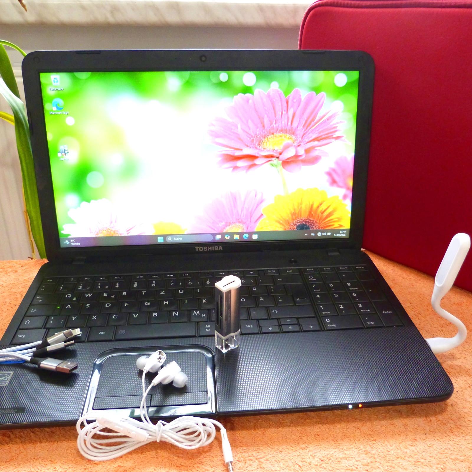 XXL LOT Toshiba C850 15″ HD l 8GB RAM NEW l SSD Windows 11 HDMI USB3 DVDRW