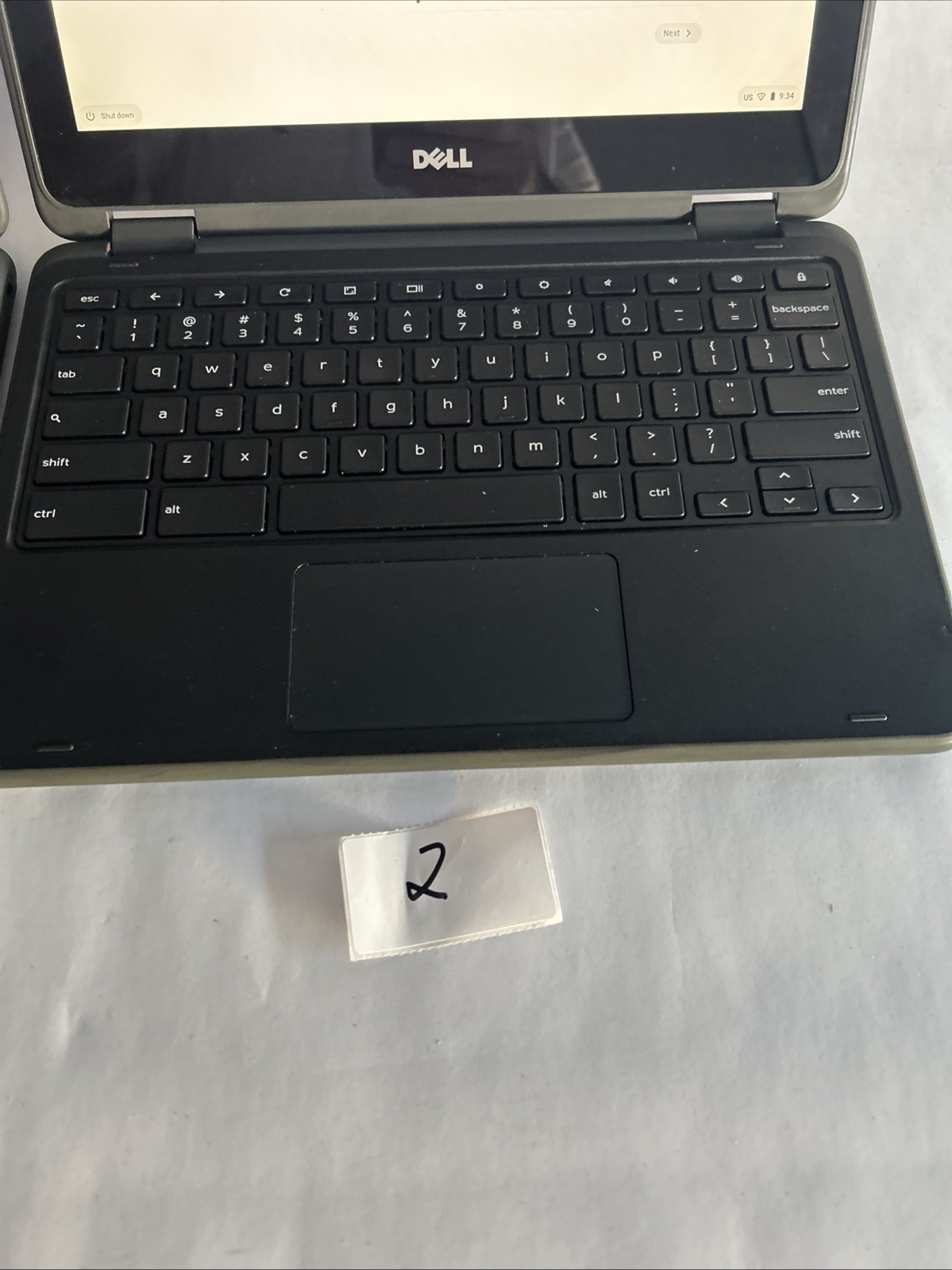 2 Dell 3189 Chromebook Parts Unit – For Spares or Repair