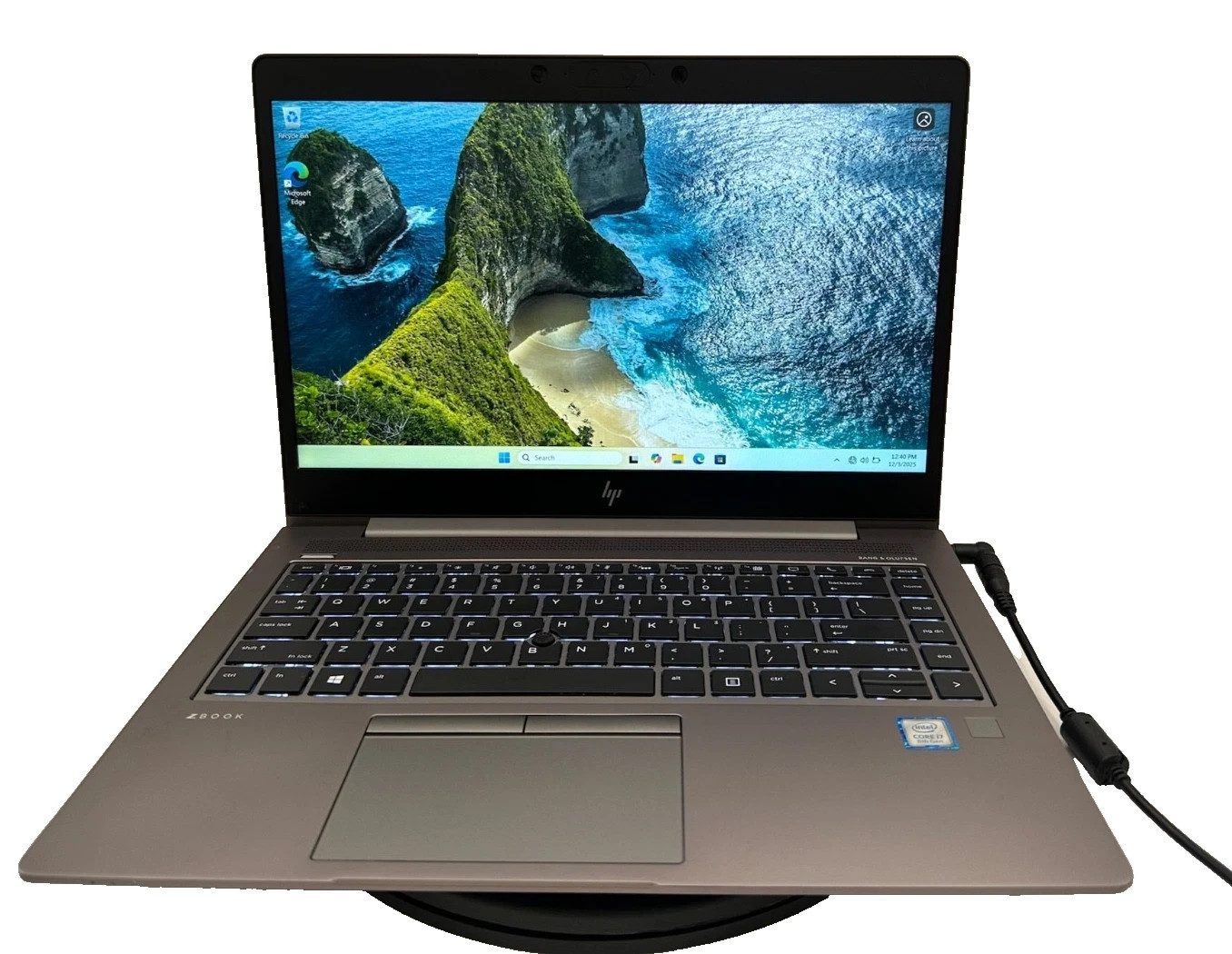 HP ZBook 14u G6 Core i7-8565u 16GB 512 NVMe AMD Pro WX3200 Win 11 Office 2021