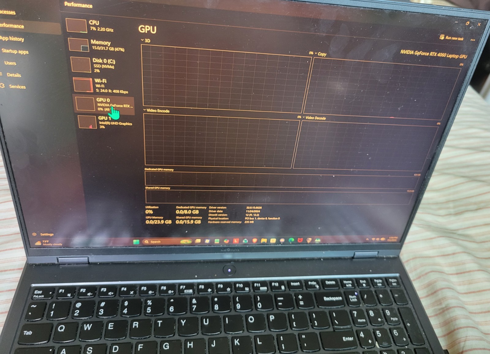 Legion Pro 5i Gen 9 Intel (16″) with up to RTX 4060