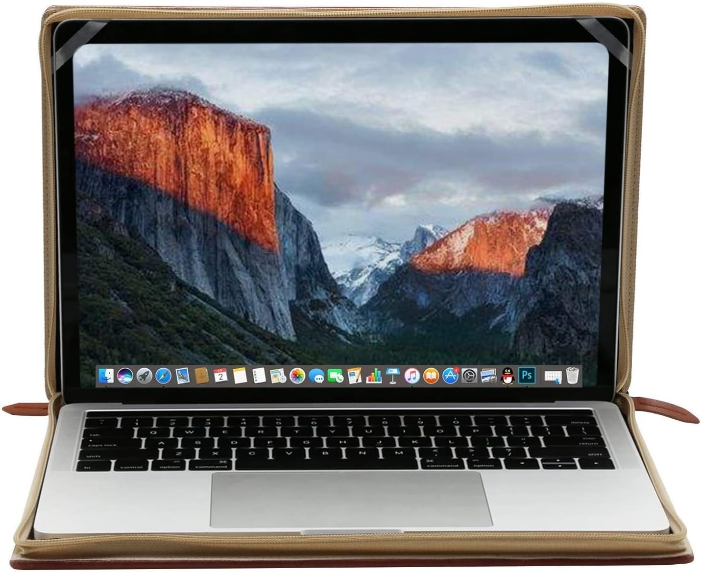 MacBook Air 15 inch 2025 2024 2023 M4 M3 M2/Pro 15 inch Case PU Leather Sleeve B