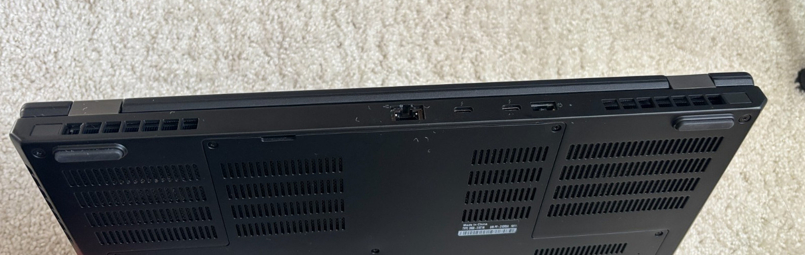 Lenovo Thinkpad P53 i7-9850h NVIDIA Quadro T2000 500GB SSD