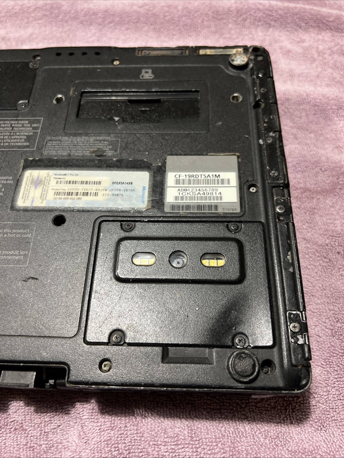 Panasonic Toughbook CF-19 Laptop Intel Core i5 Windows 10 Pro 4GB Ram 150GB HD