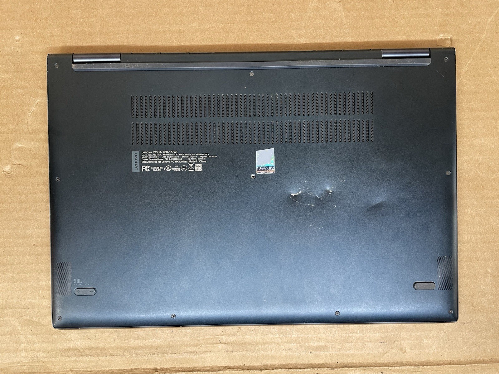Lenovo Yoga, Intel Core i5-8265U@ 1.60GHz, 12GB RAM, 128GB SSD, W11, TOUCH