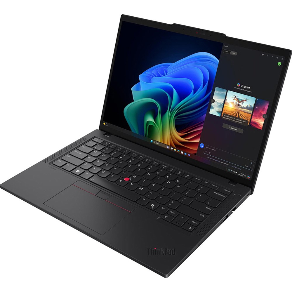 Lenovo 14″ ThinkPad T14 Gen 6 Copilot+ PC Notebook in Black – 21QJ00CSUS