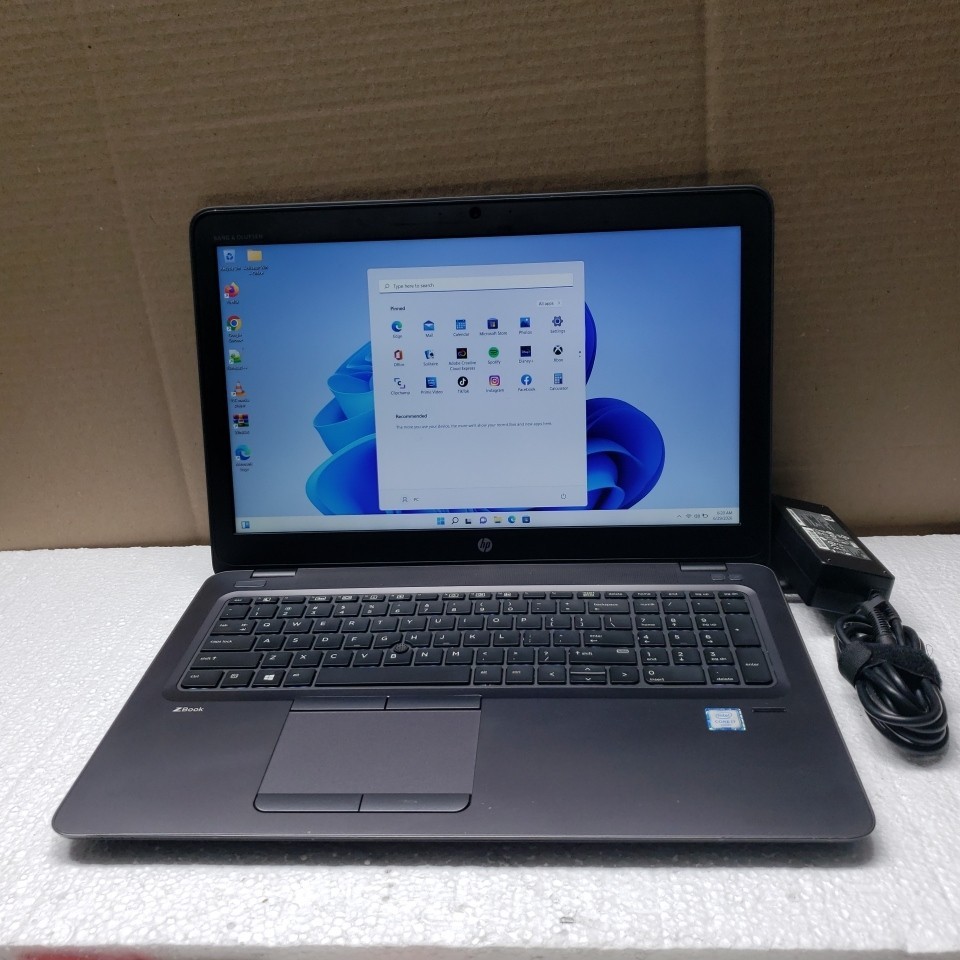 Hp Zbook 15U G3 Intel i7-6th Gen 2.50GHz 16GB RAM 256GB SSD Windows 11 Pro*