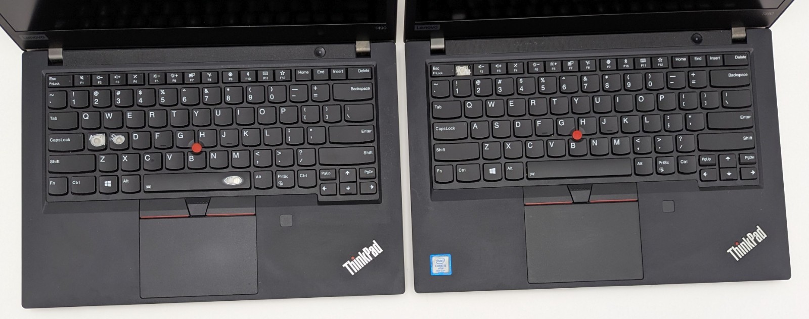 Lot of 2 Lenovo ThinkPad T490 14″ Laptop Intel Core i5-8365U 1.60GHz 8GB RAM