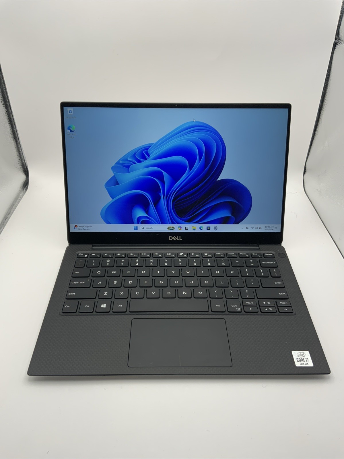Dell XPS 13 7390 2020 Silver 4K TOUCH i7-10710U 1.10GHz 16GB 512GB SSD Good