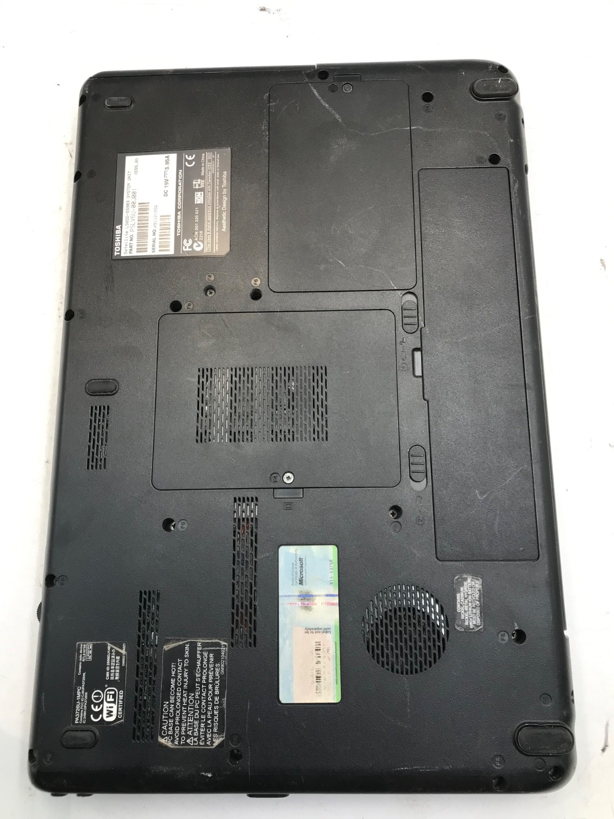 Toshiba Satellite L505D AMD Athlon Dual-Core 15″ Laptop -For Parts/ No Boot- MZ