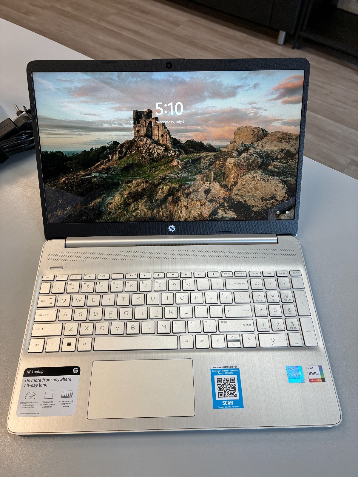 HP 15-dy2073dx: Touch 15.6″ / i7-1165G7 / RAM 16Gb / SSD 512Gb / Win 11