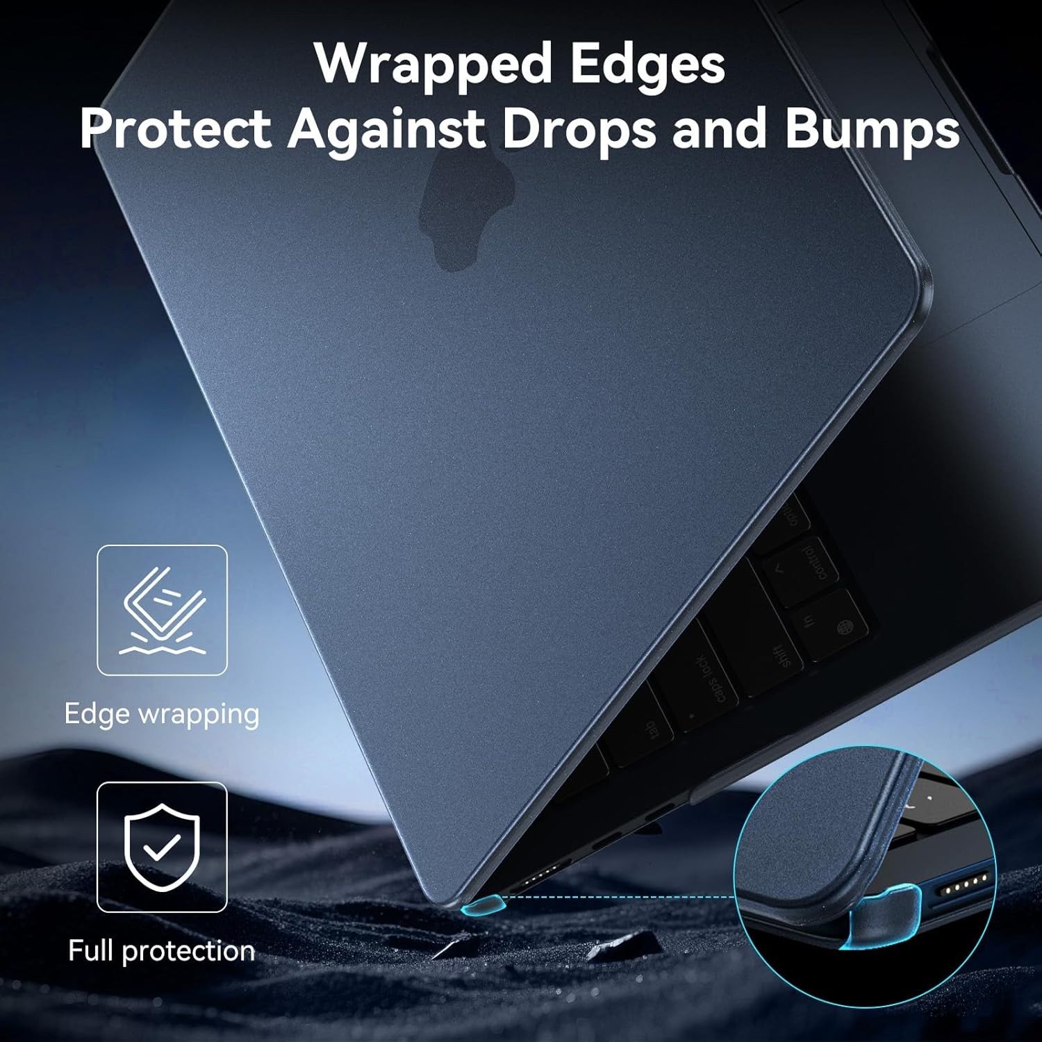 MacBook Air 13 inch Case, M5 M4 M3 M2 2026-2022 A3449 A3240 A3113 A2681, Scratch