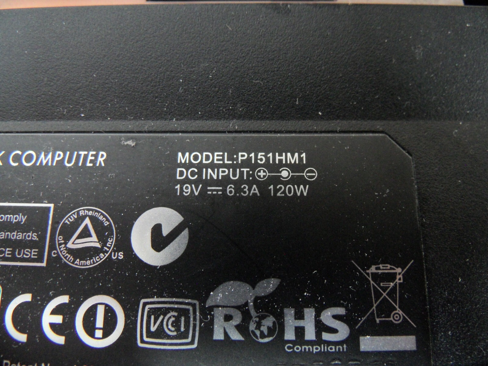 System 76 P151HM1 Parts Laptop Did Not Power On – See Pictures