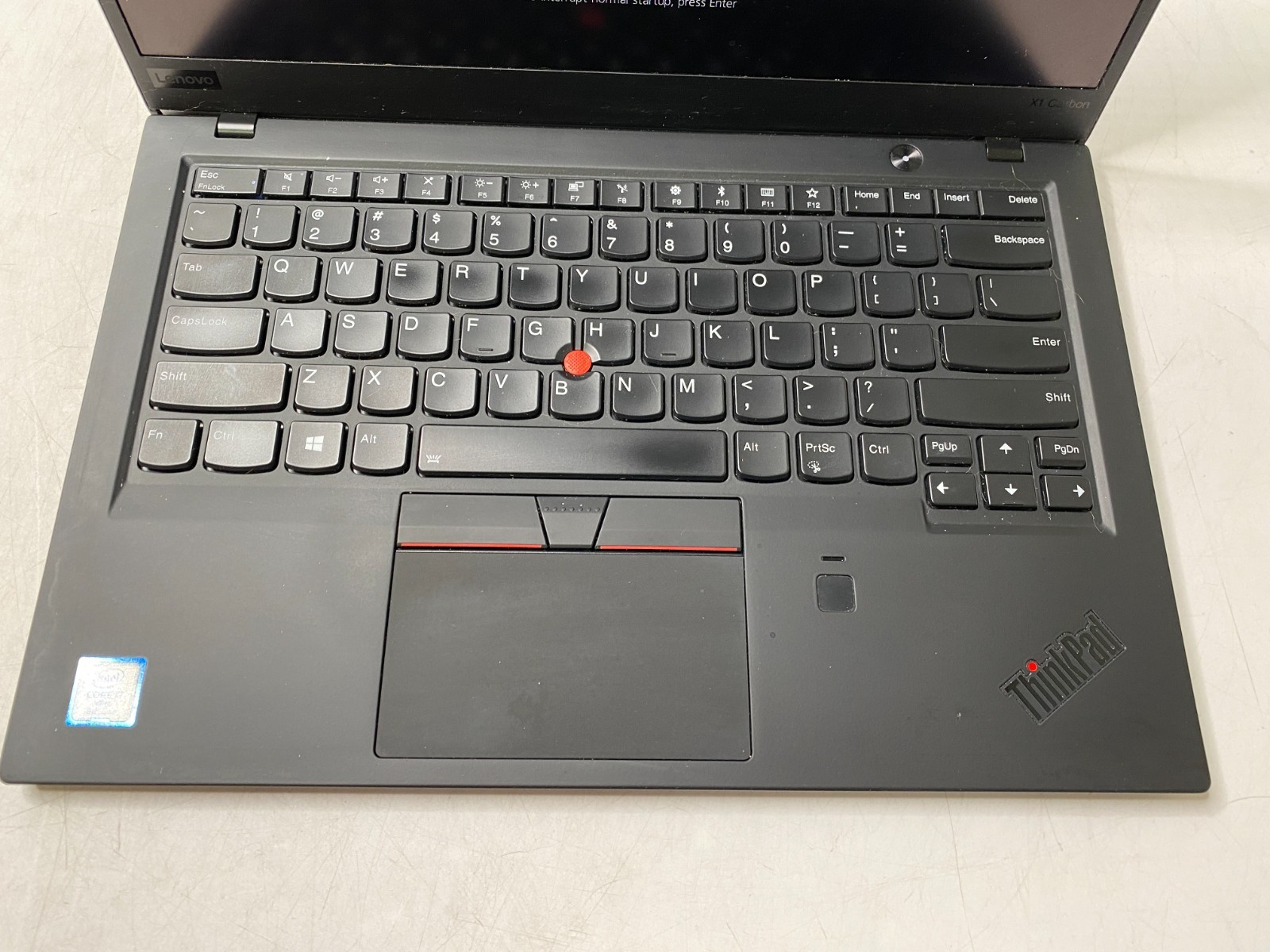 Lenovo ThinkPad X1 Carbon Gen 6 i7-8650U 8GB DDR4 256GB SSD Win11P