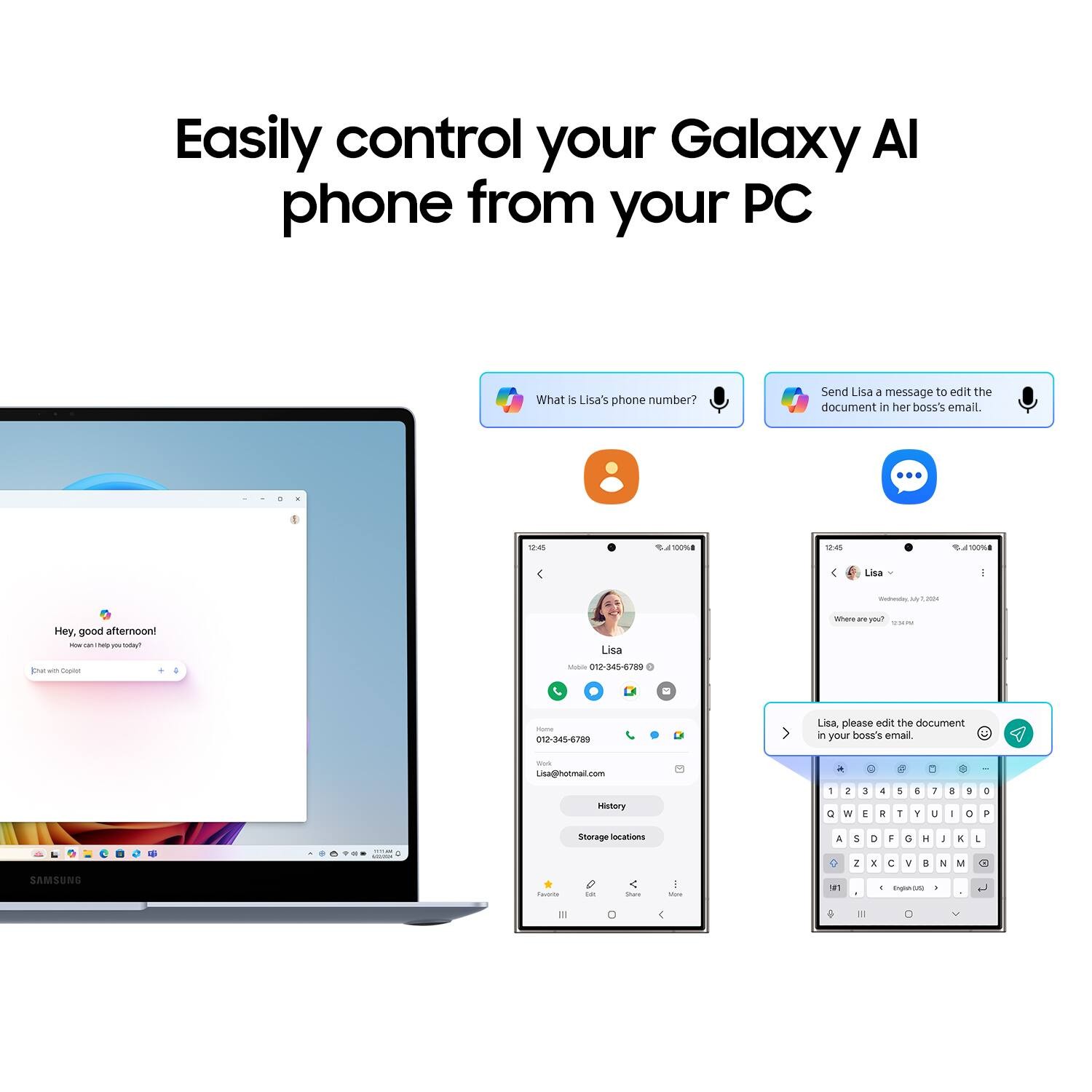 Samsung – Galaxy Book4 Edge – Copilot+ PC – 14″ AMOLED Touch-Screen Laptop – …