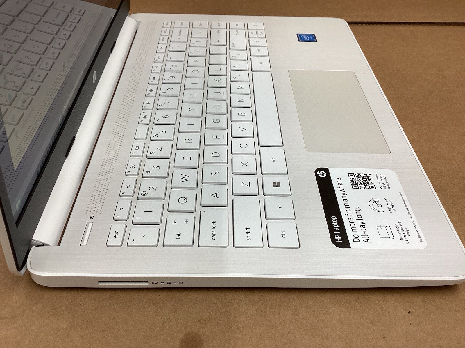 HP 14-dq0080nr 14in Laptop Intel N4120 4gb MEM 64gb eMMC Win11 Touch Screen