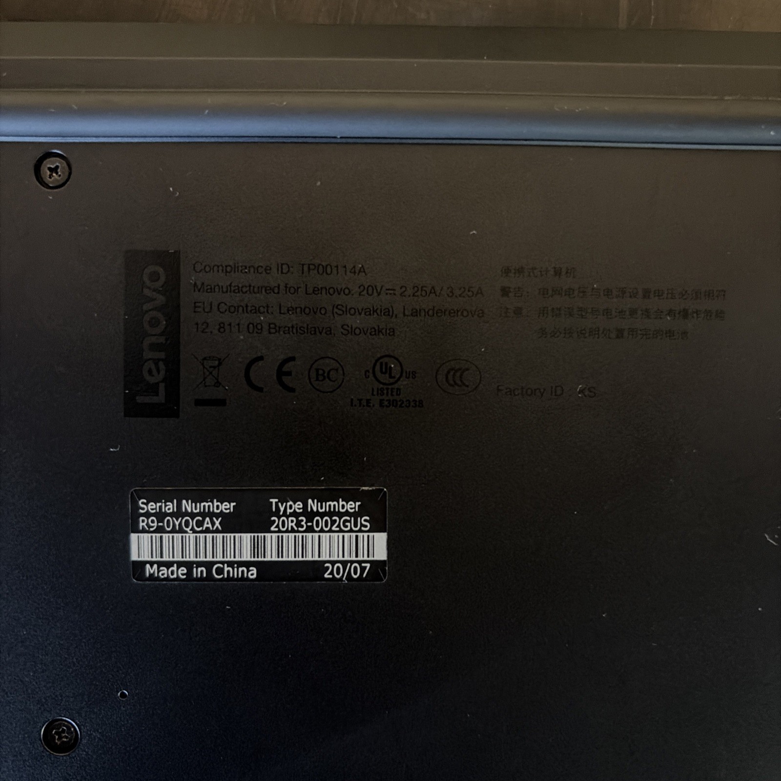 Lenovo ThinkPad L13 Yoga 13″ Touch Laptop Core i5 8GB RAM 256GB SSD Win 11