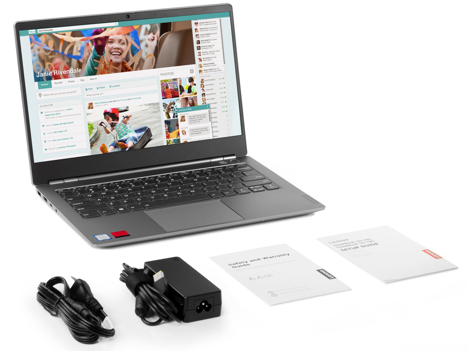 Lenovo ThinkBook 14s,FHD, i5-8265U, 16GB RAM, 2TB SSD,Radeon 540X, Win10 Pro