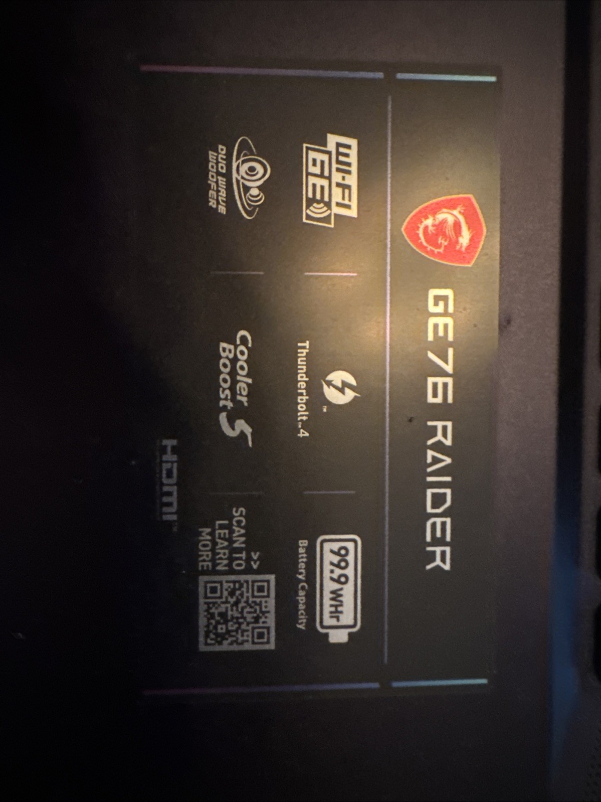 MSI GE76 Raider 11UE-046 17.3″ (1TB SSD, Intel Core i7 11th Gen., 4.60 GHz, 16G