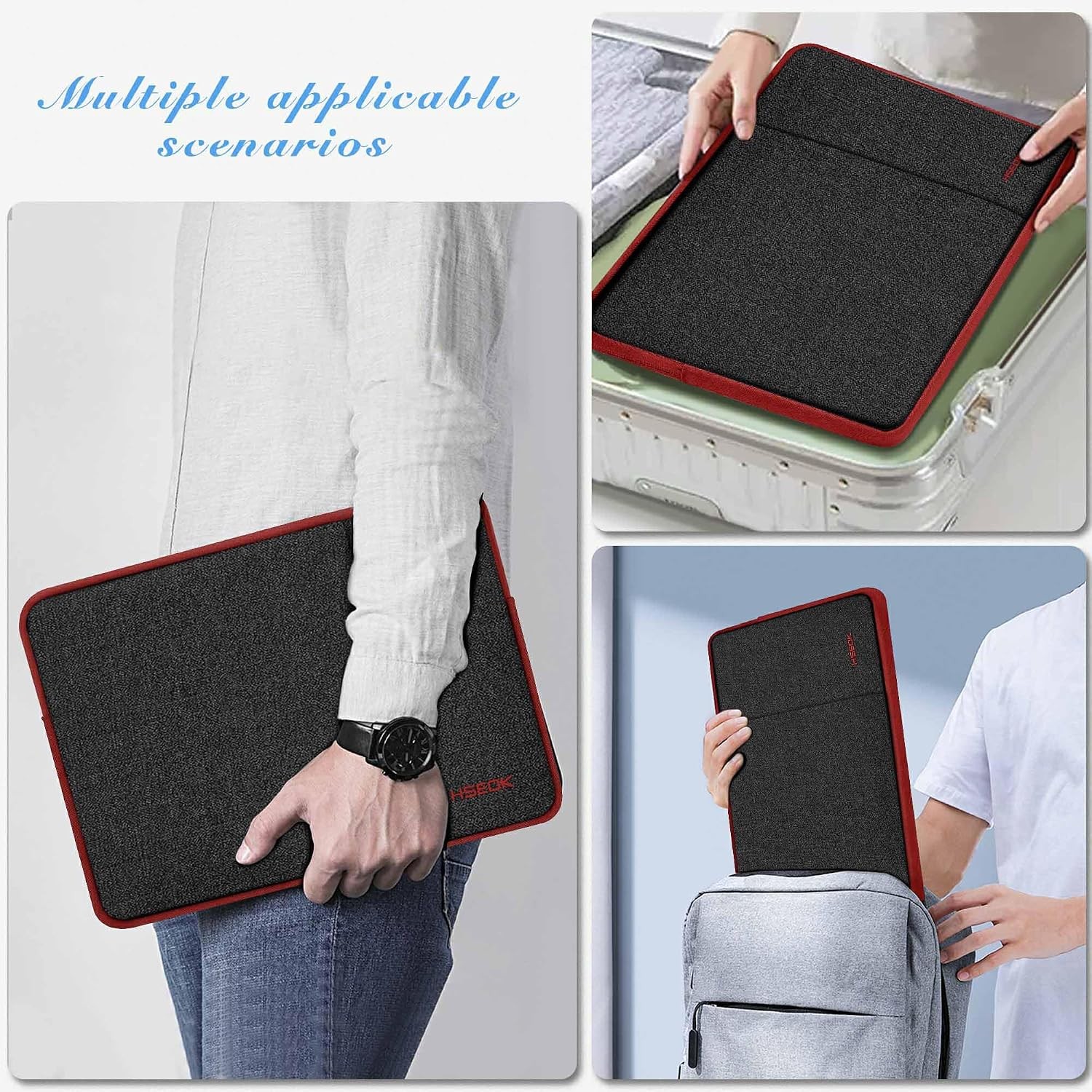 Laptop Case 13.3 14 inch Sleeve, Rainproof & Shockproof for MacBook Pro/Neo 14