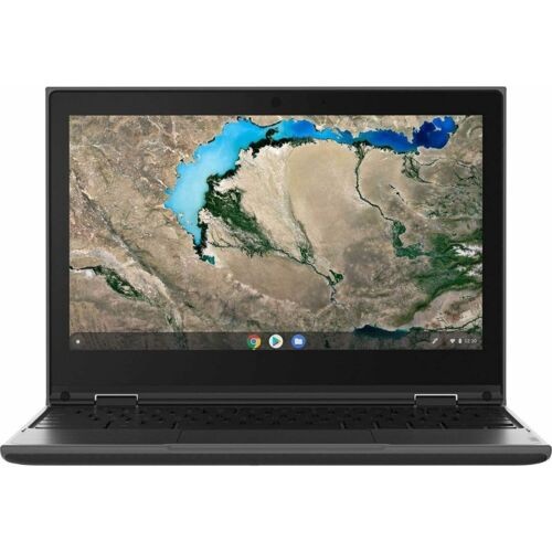 Lenovo ChromeBook 2nd Gen – Touchscreen Black Mediatek 2.1ghz 32GB 4GB Good