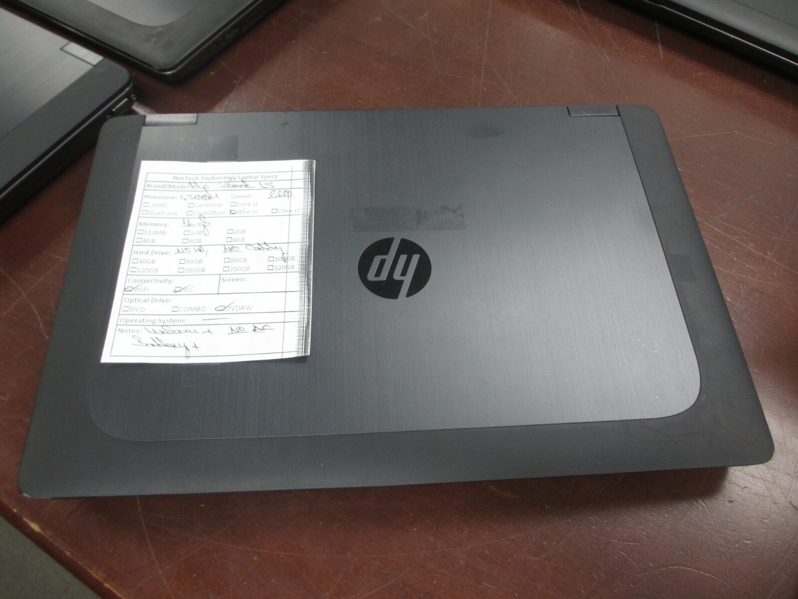 HP ZBook 15 15.6″ Intel i5-4300M 2.6GHz 16GB Web-Cam Laptop NO HDD/CADDY/OS/AC