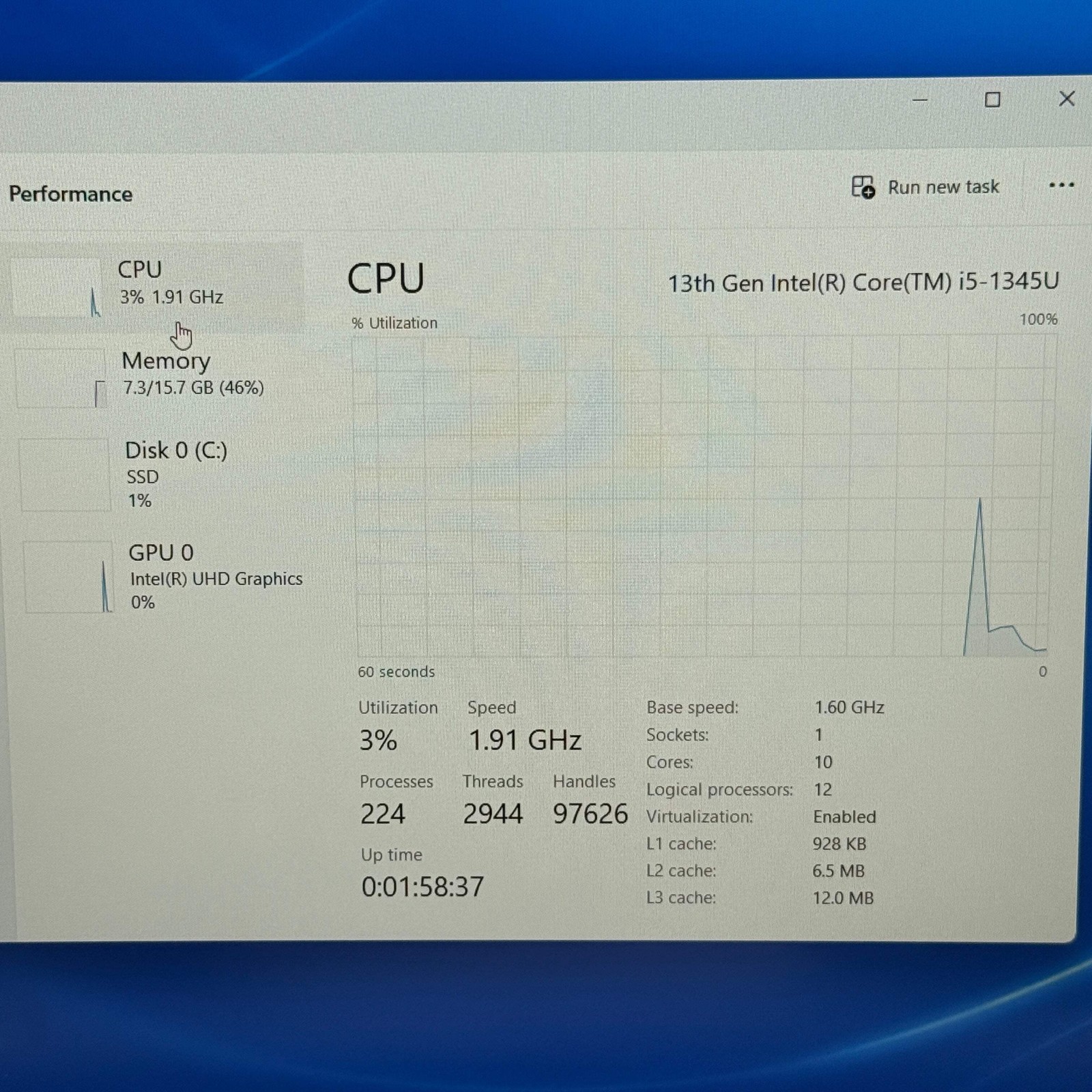 Dell Latitude 5540 15.6″ i5-1345U 1.6GHz 16GB RAM 512GB SSD