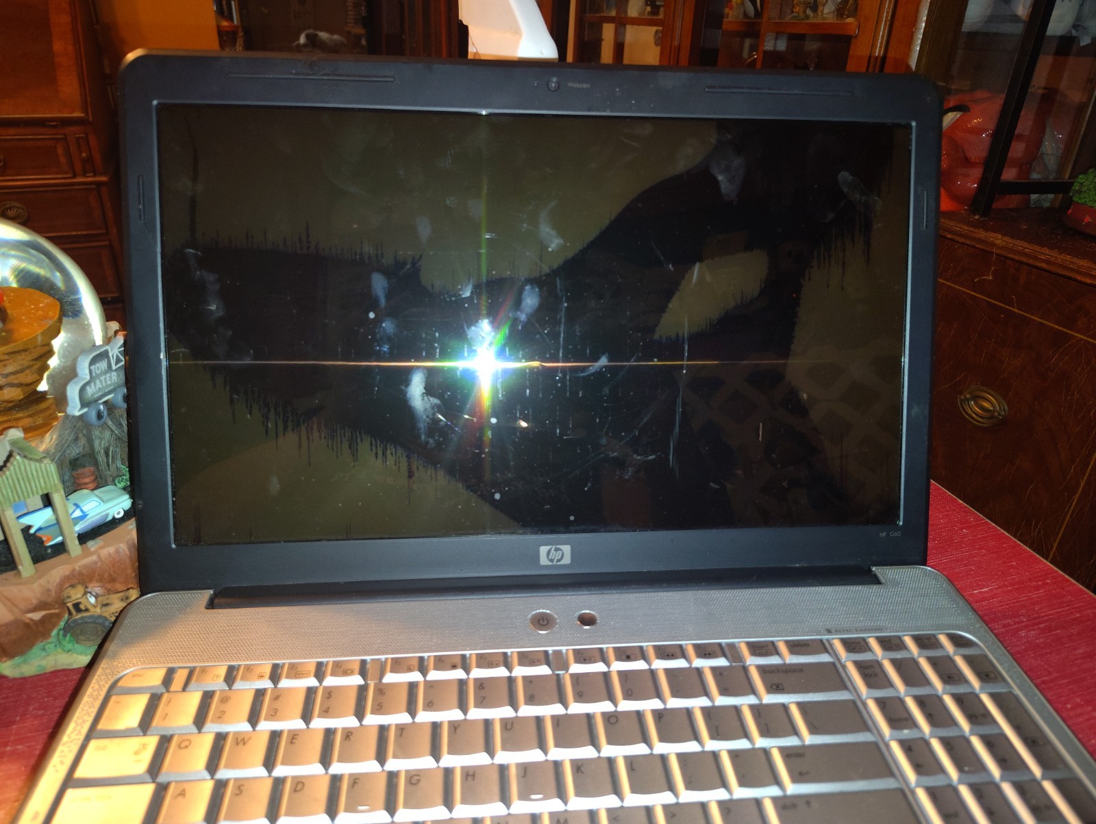 HP G60 Laptop For Parts Works But Bad screen