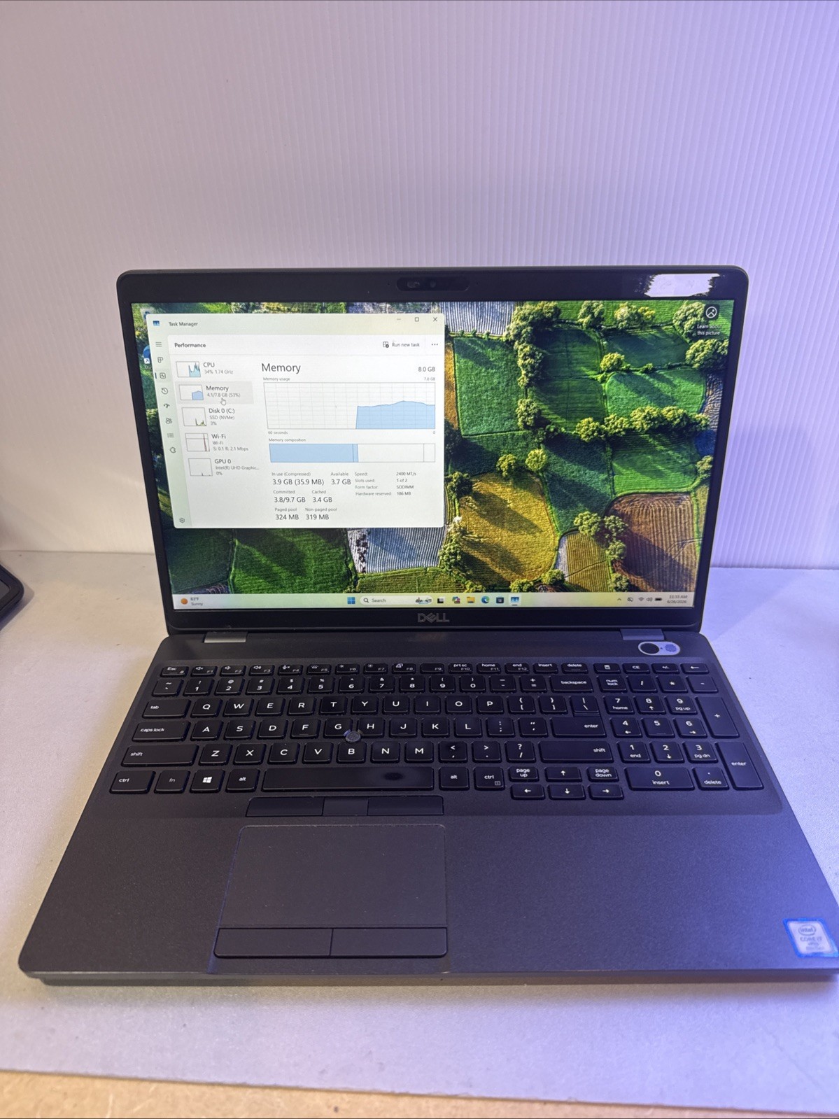 Dell Latitude 5500 15.6″ i7-8665U 8GB RAM 256GB SSD Win11 Pro