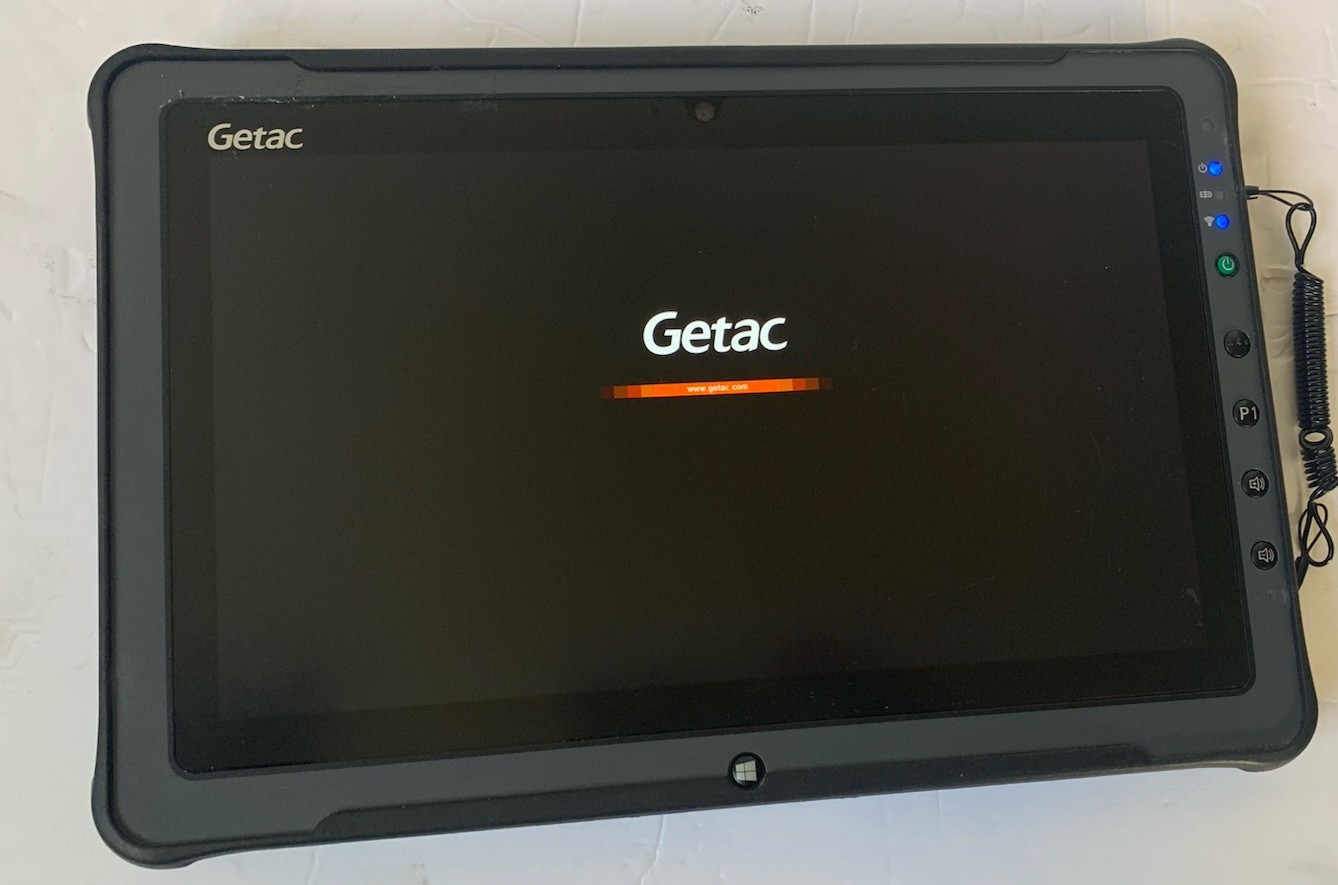 GETAC F110 G5 Tablet 11.6″ i7-8565U 1.80GHZ 16GB RAM 256GB GPS LTE W11 Grd A