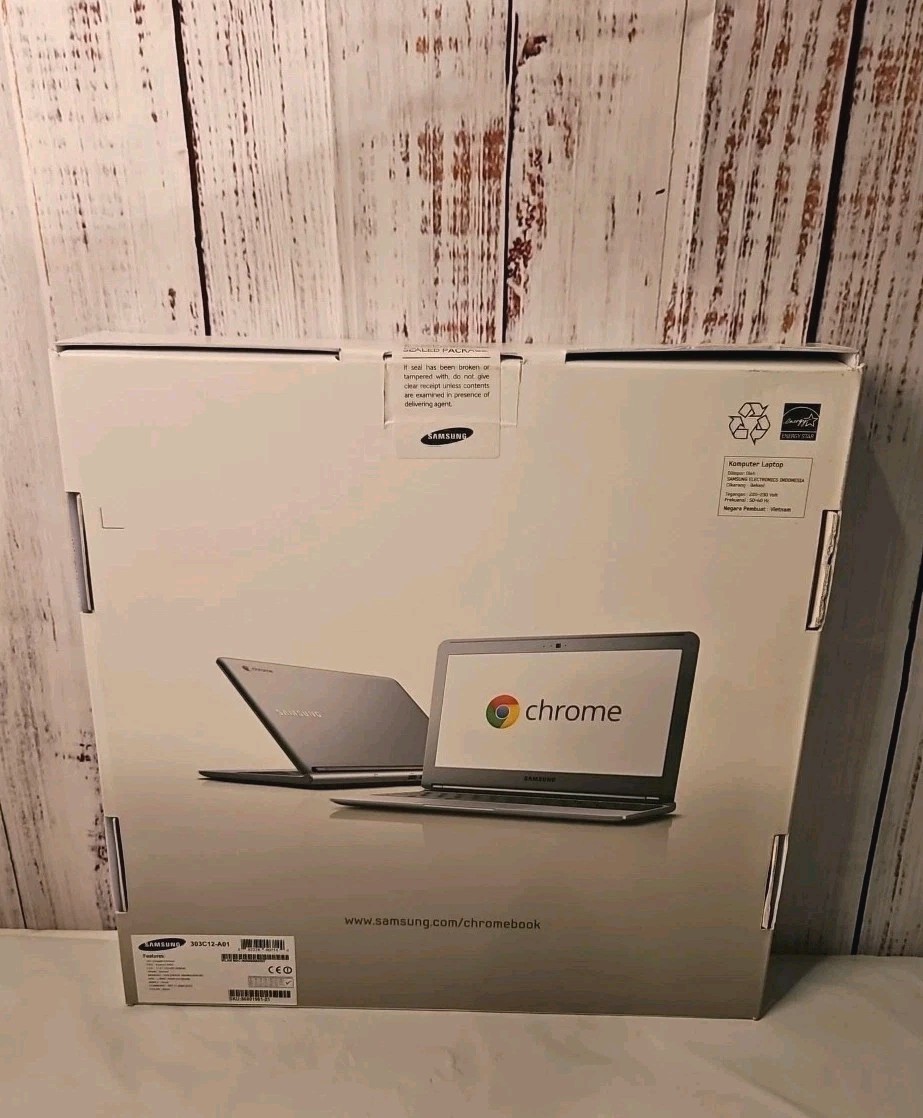 New Samsung XE303C12-A01US 11.6″ Chromebook Exynos 5250 16GB SSD 2GB RAM Chrome