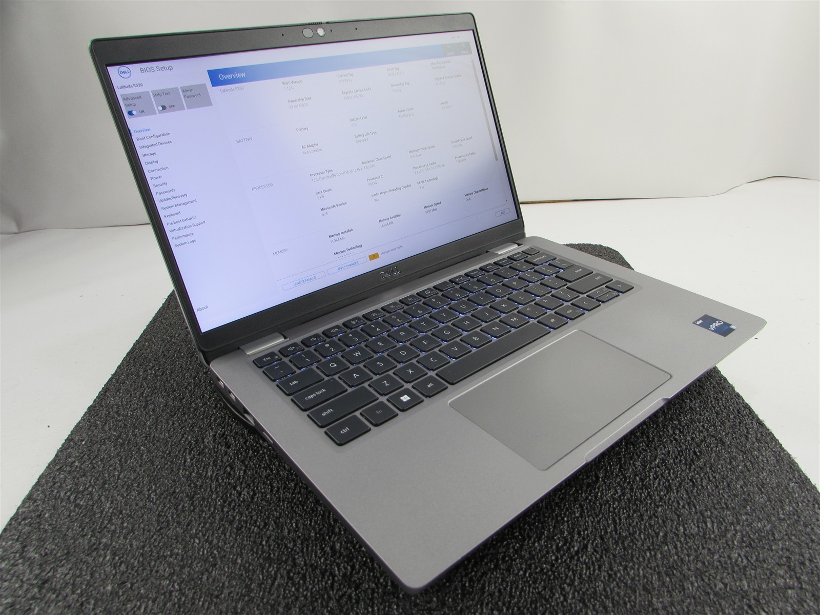DELL LATITUDE 5330 FHD TOUCHSCREEN I5-1245U 10 CORE 512GB SSD 16GB RAM NO O.S