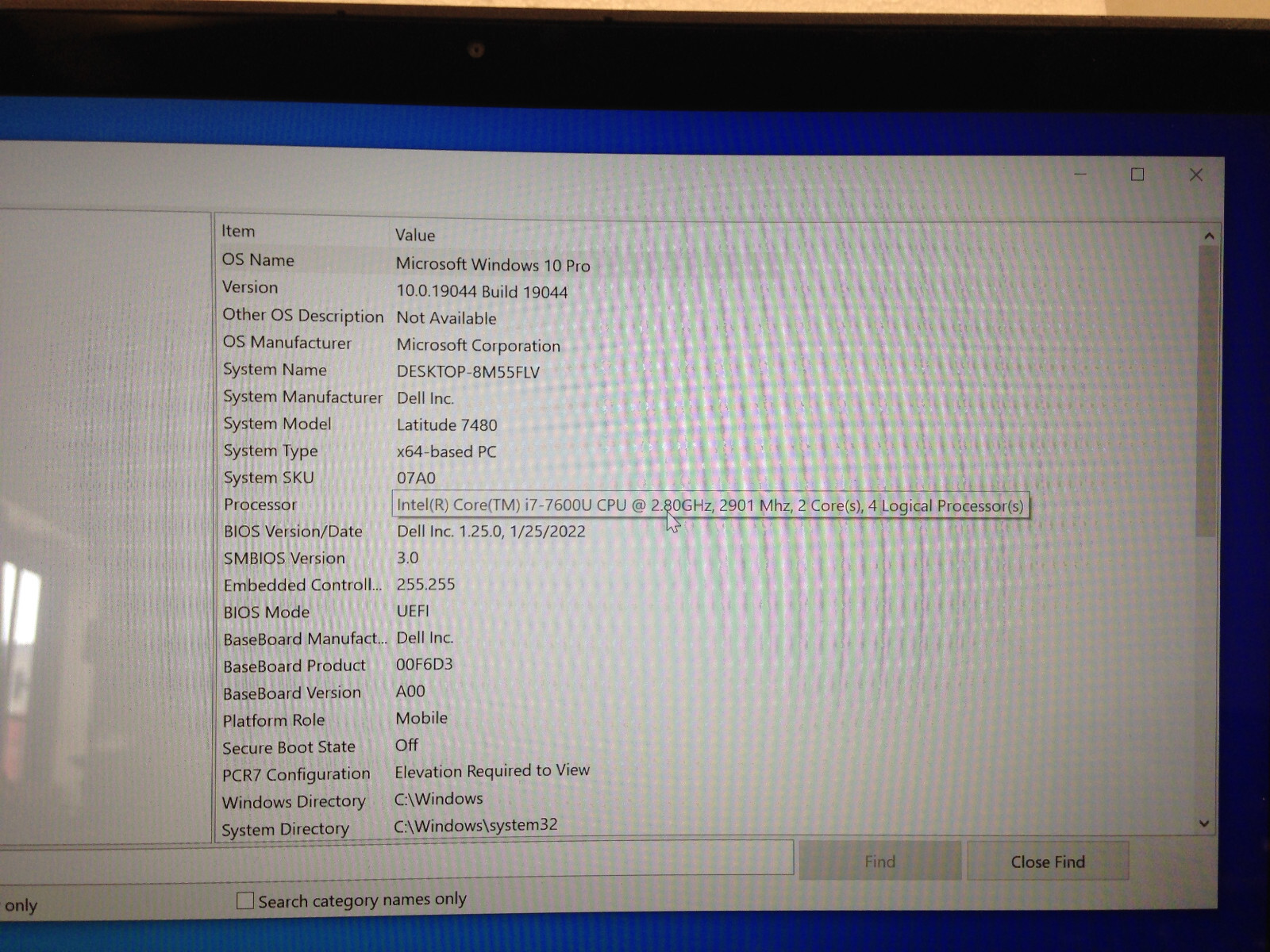 Dell 7480 i7-7600U 2.80GHz 16GB 512GB Window10 w/ AC Adapter Touch screen