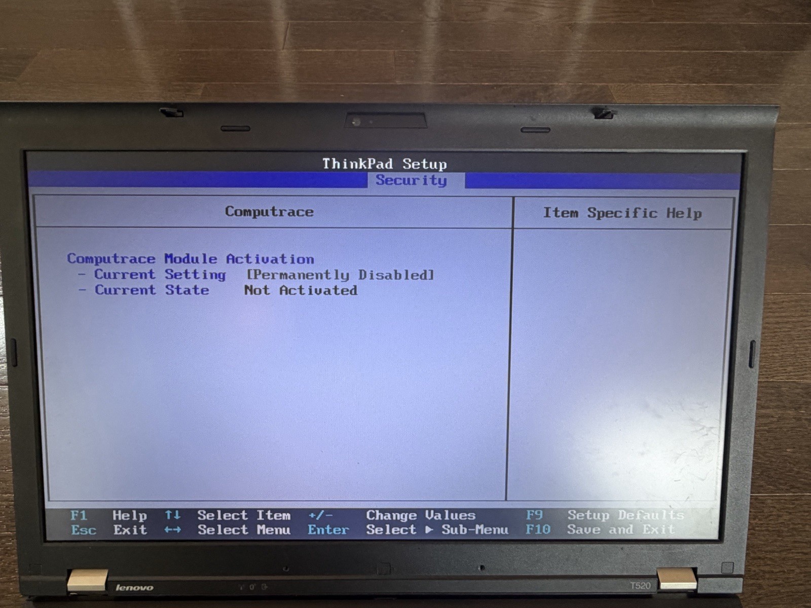 ThinkPad T520 Tested 4GB RAM i5-2520M NO HDD/ODD 9 Cell Battery Classic Keyboard