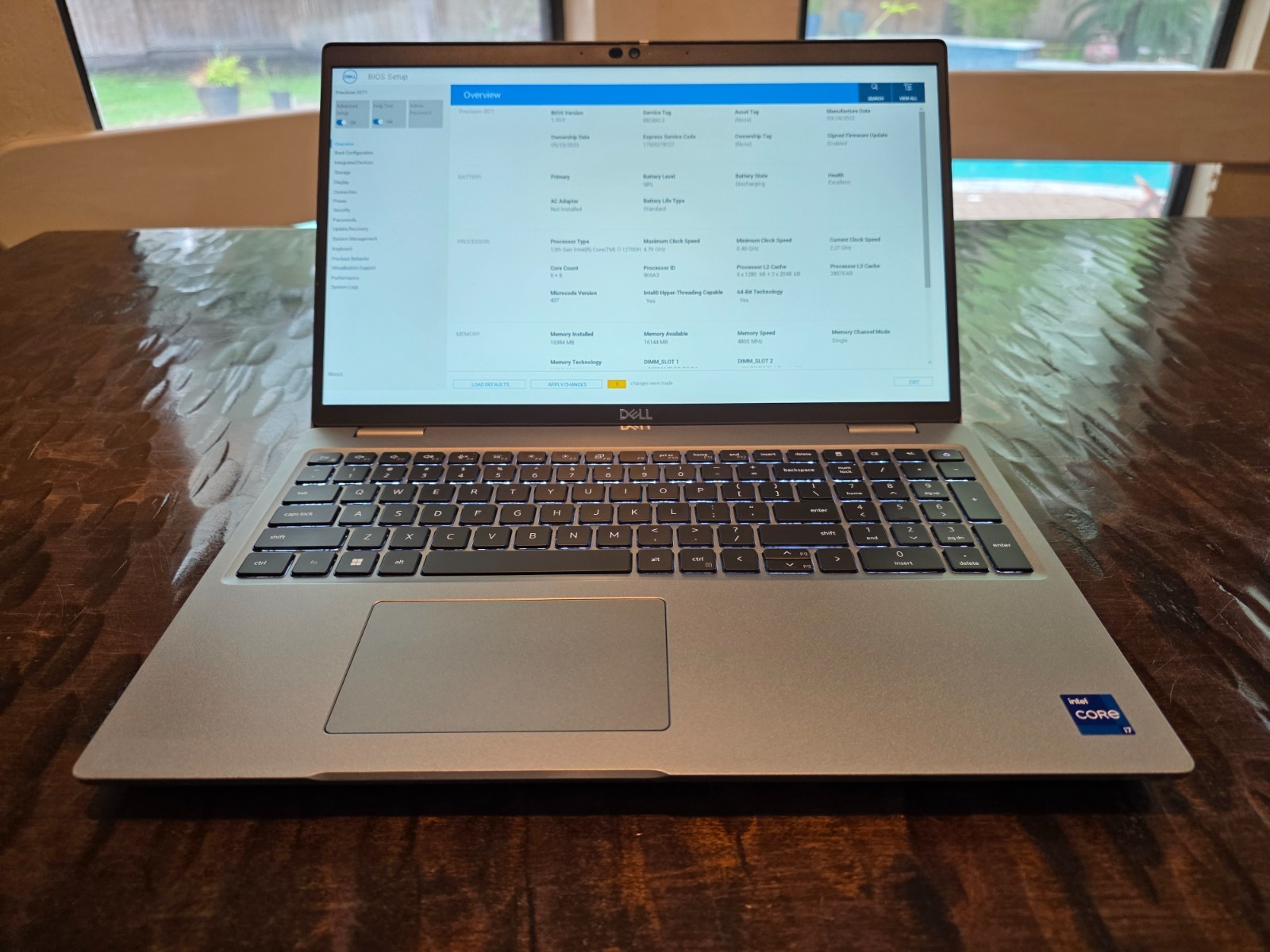 Dell Precision 3571 – 15.6″ FHD, i7 12700H, 16GB DDR5 RAM, NVIDIA T600, 512GB