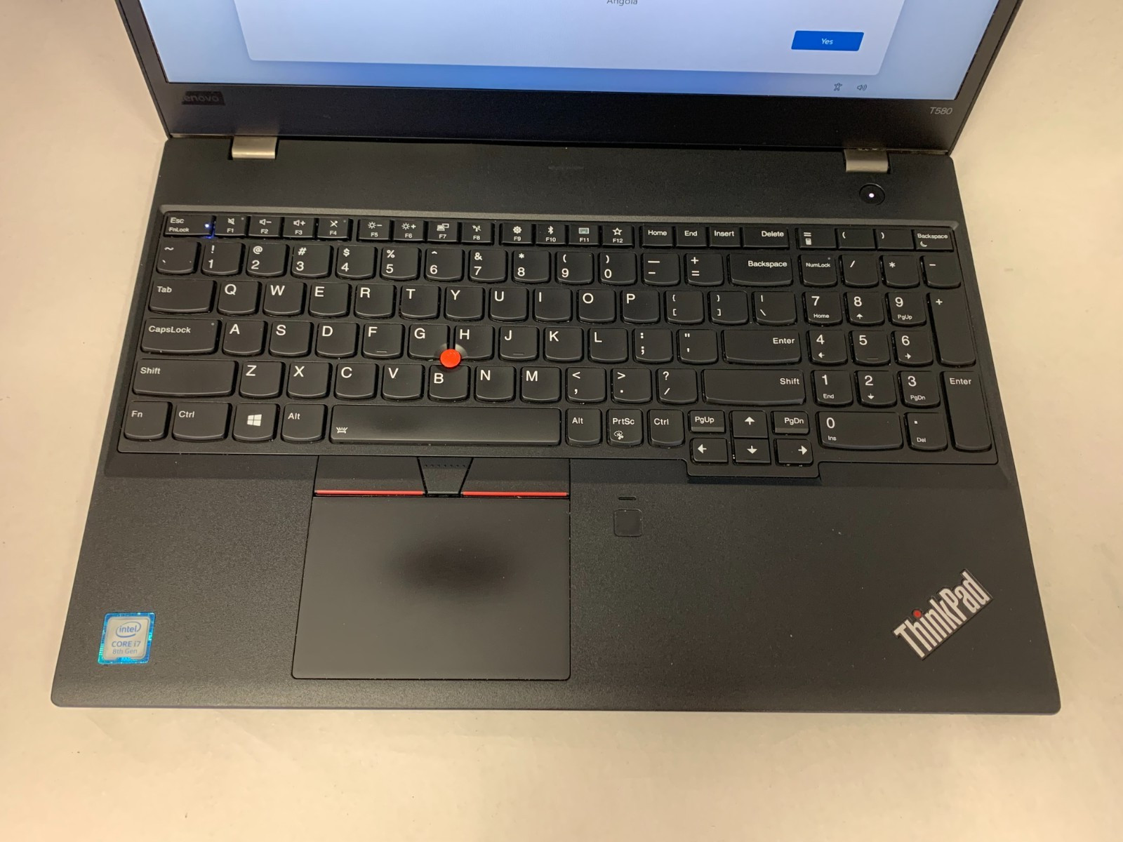 Lenovo ThinkPad T580 15.6″ FHD i7-8550U 1.8GHz 16GB 256GB W11P