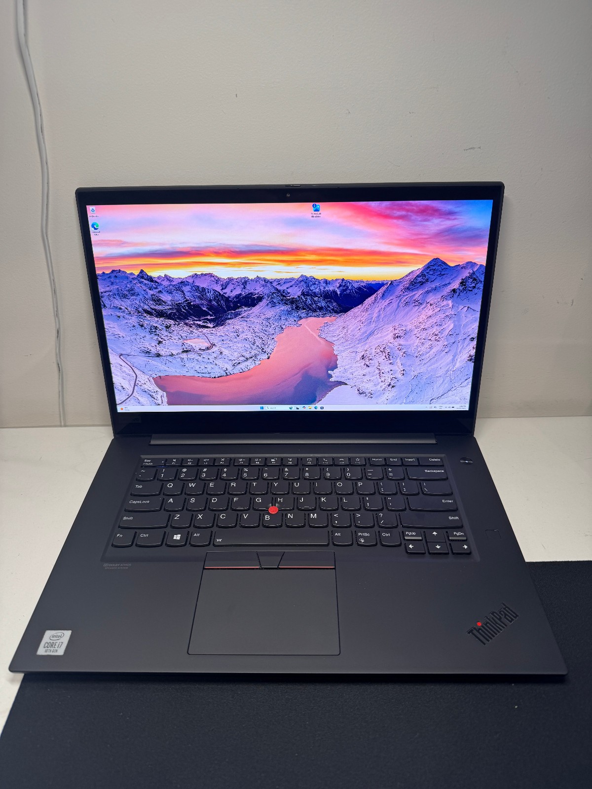 Lenovo X1 Extreme Gen 3 Intel i7-10750H@2.6GHz/1T/32G/NVidia 4K DolbyVision