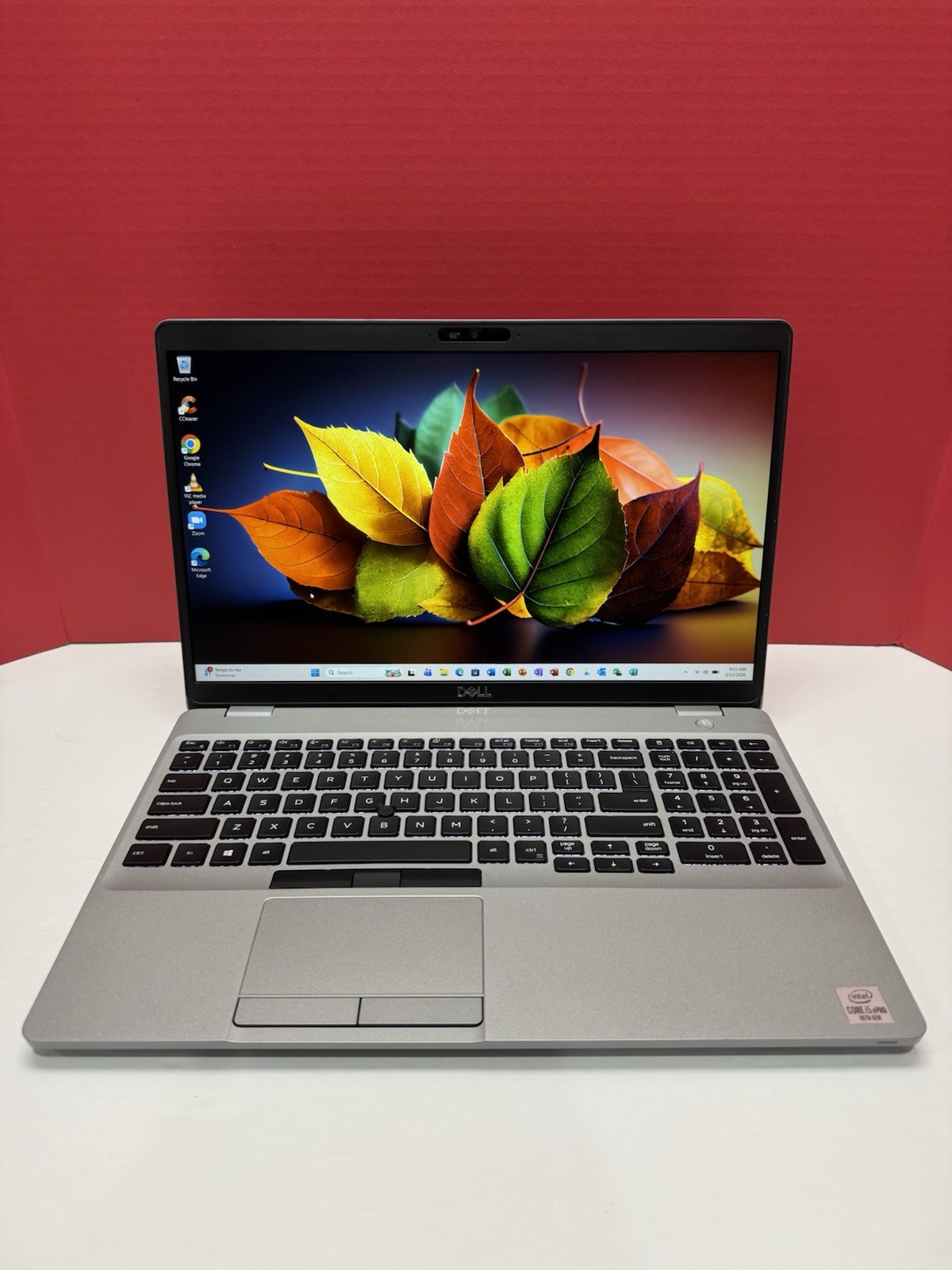 Dell Latitude 5510 15.6″ i5-10310U 1.7GHz 16GB RAM 512GB SSD WIN11P, Silver