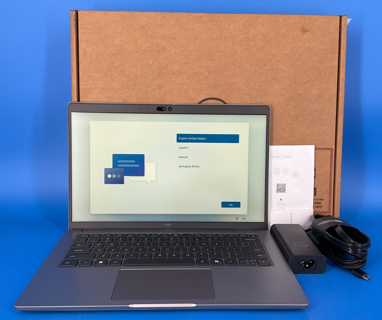 Dell Latitude 5450 U5-125U 16GB 256GB BT5.3 WiFi6E 14F W11P 3H85P✨NEW! NO BOX!