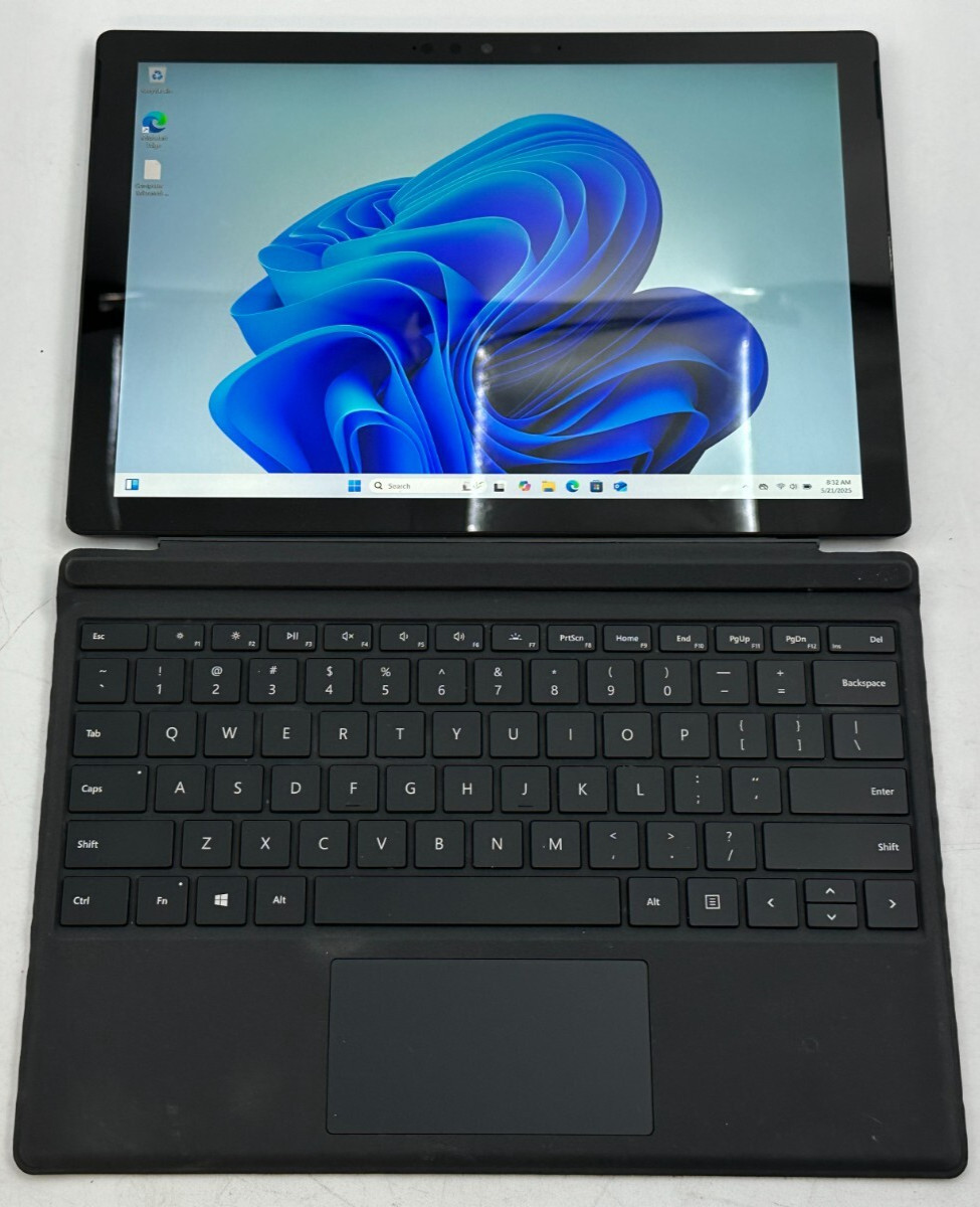 MICROSOFT SURFACE PRO 7 1866 LAPTOP CORE i5-1035g4 @ 1.10Ghz 8GB RAM 128GB SSD