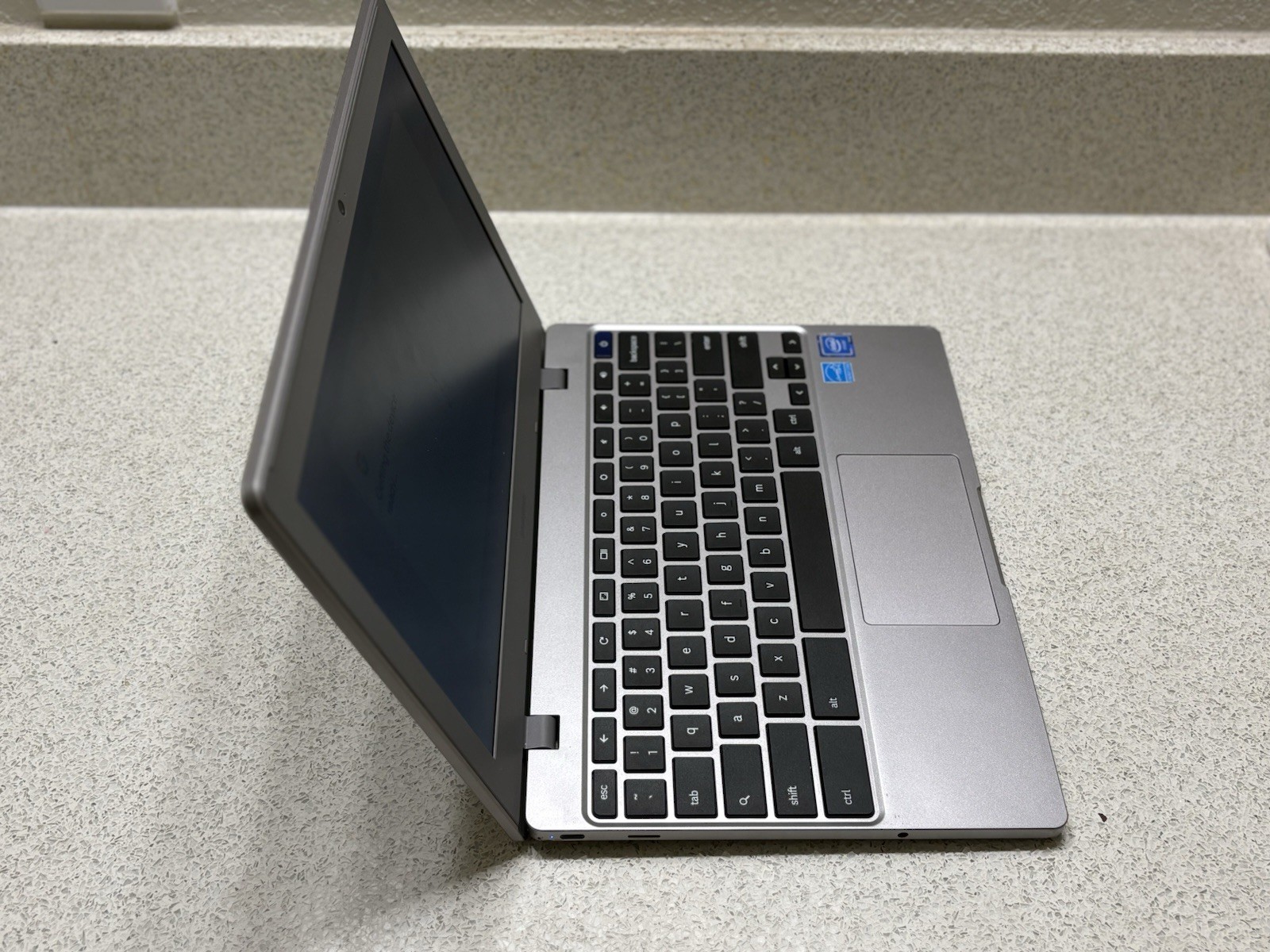 Samsung Chromebook Intel Celeron Processor Laptop – Platinum Titan