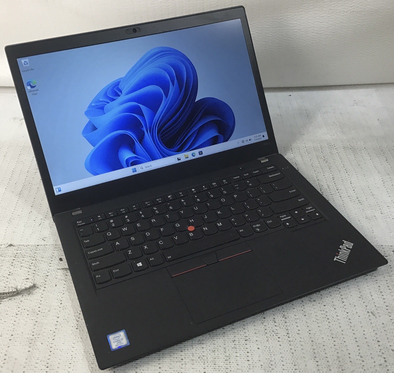 Lenovo ThinkPad T480s 14″ Touch i7-8650U 16GB RAM 512GB SSD