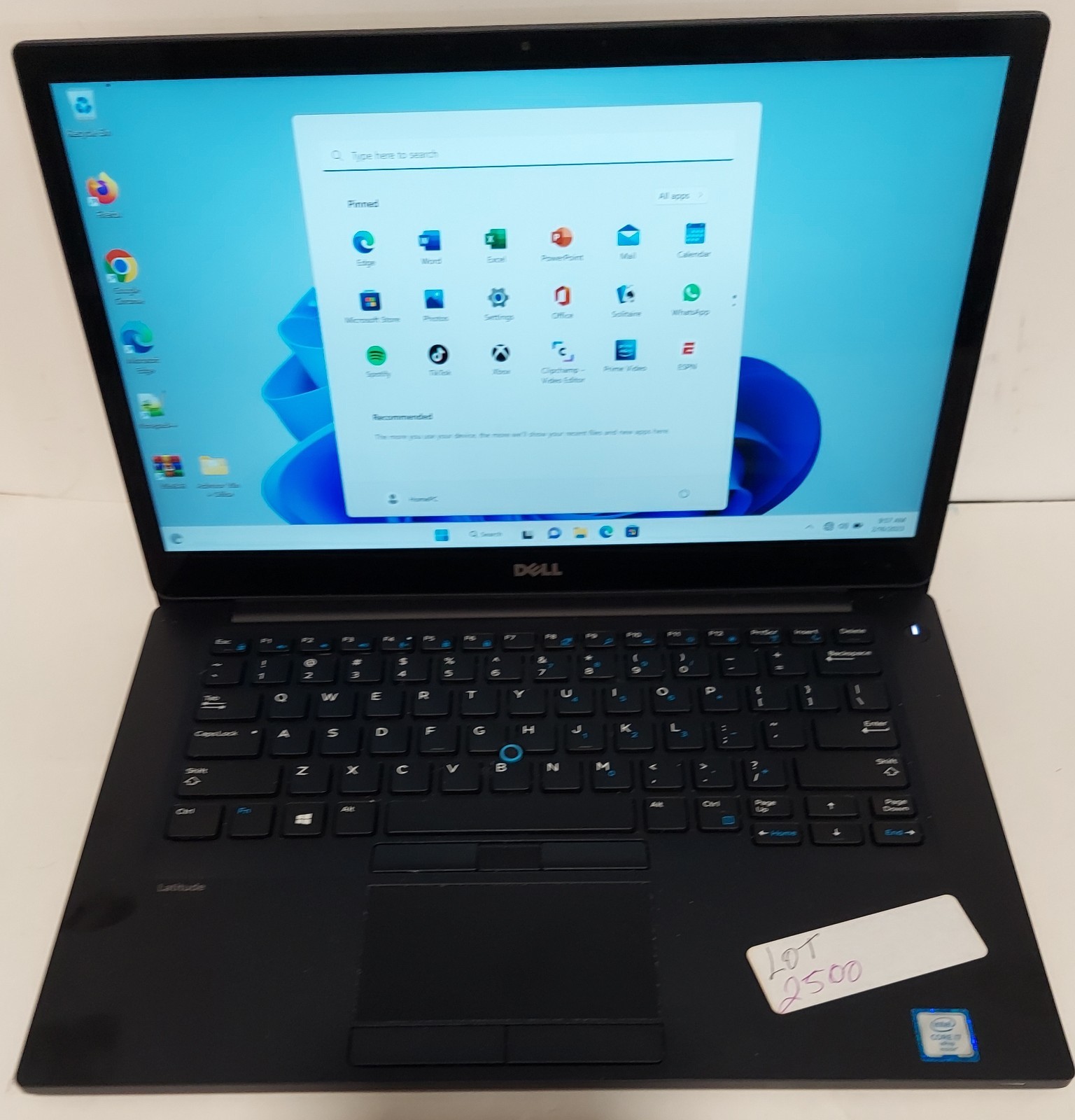 DELL LATITUDE 7480 i7 500 HD 8 RAM TOUCHSCREEN FULLY FUNCTIONAL WITH CHARGER