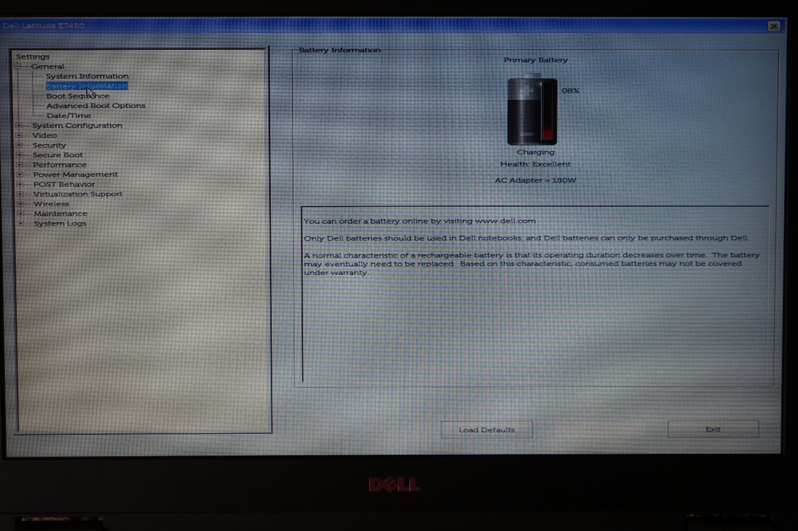^ Dell Latitude E7450 14″ Intel i7-5600U @ 2.60GHz 4GB Ram No HD #C1668